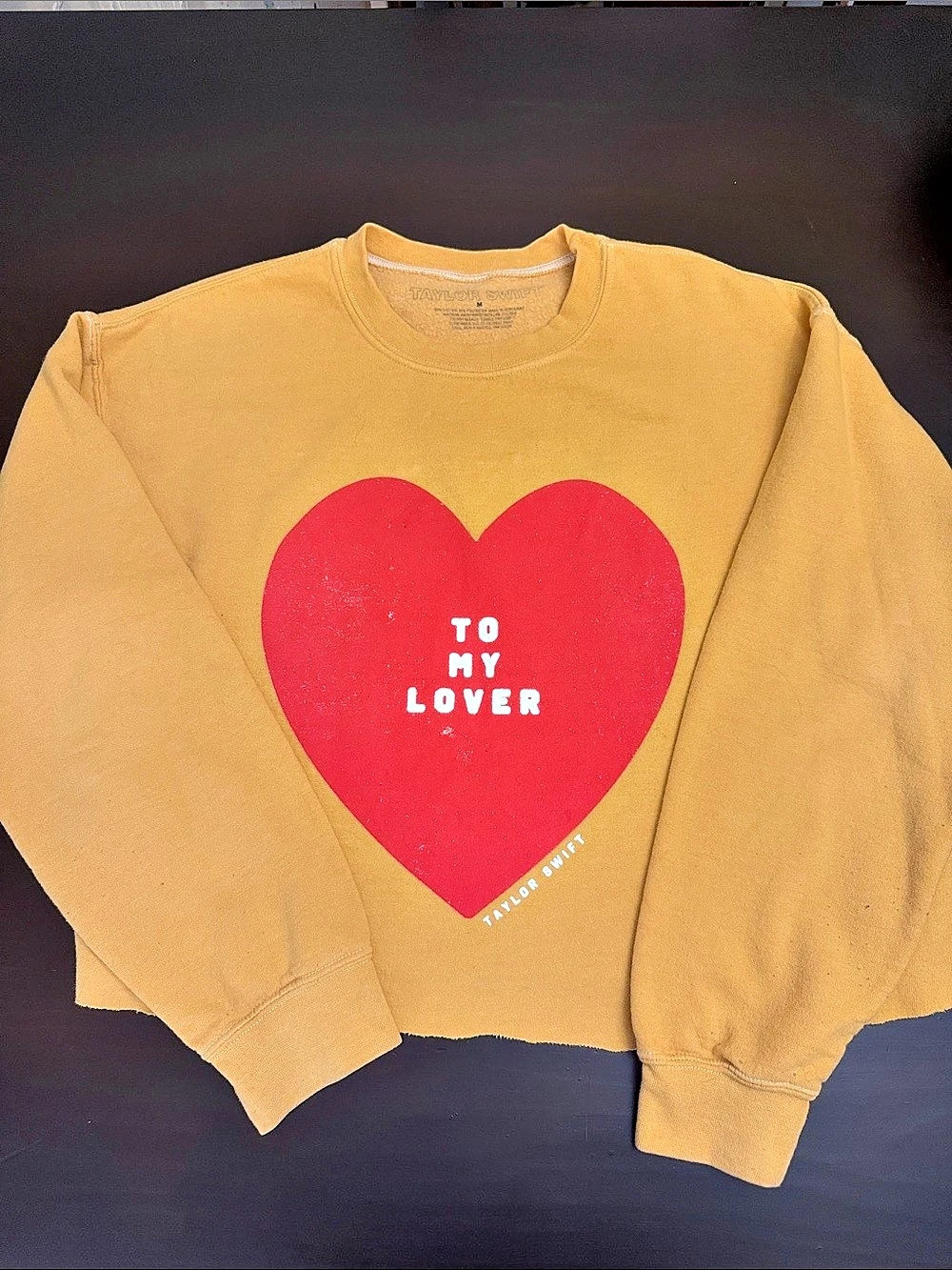 Taylor Swift To My Lover sweatshirt Graphic Sweatshirt Size Medium